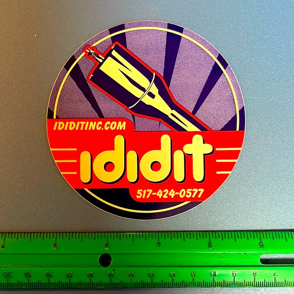 Ididit Inc sticker
